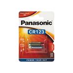 Lithiová baterie Panasonic CR123, 3V, pro fotoaparáty