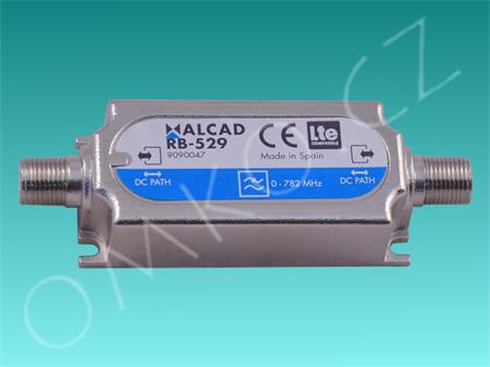 Anténní pásmový LTE filtr Alcad RB-529, 0-782 MHz
