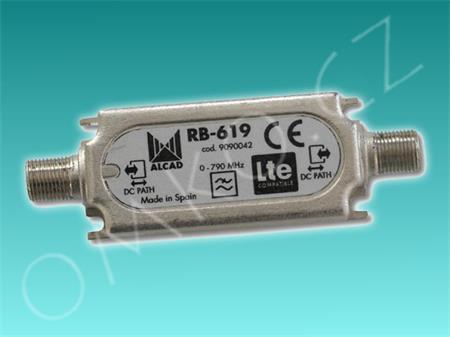 Anténní pásmový LTE filtr Alcad RB-619