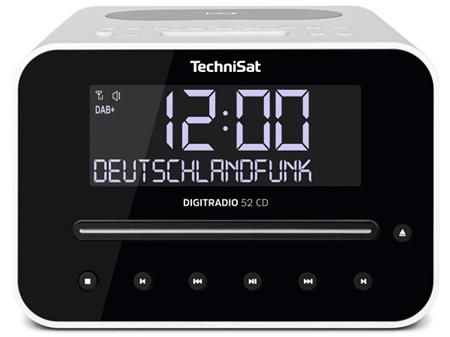 Digitální rádio TechniSat DigitRadio 52 CD, bílá