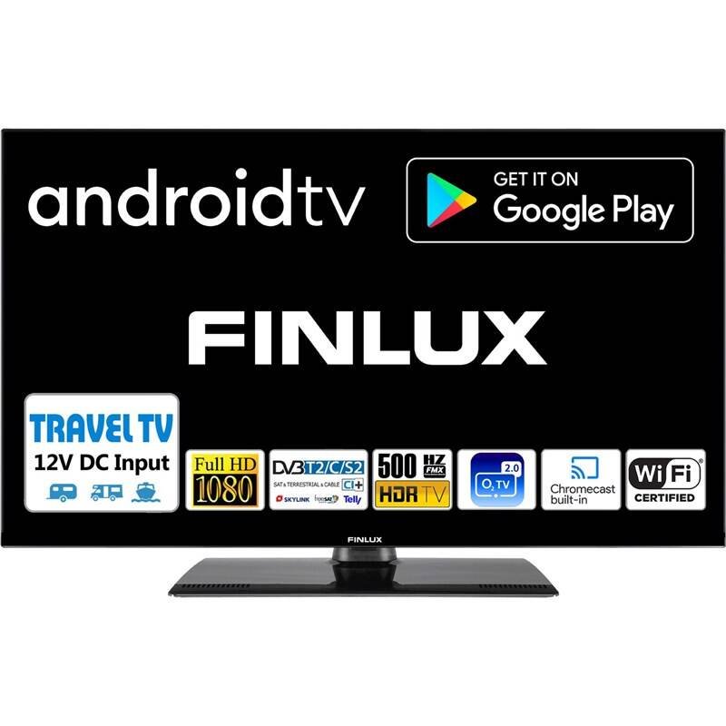 FINLUX 32FFMG5771 Android Camping TV 12V napájení, Netflix