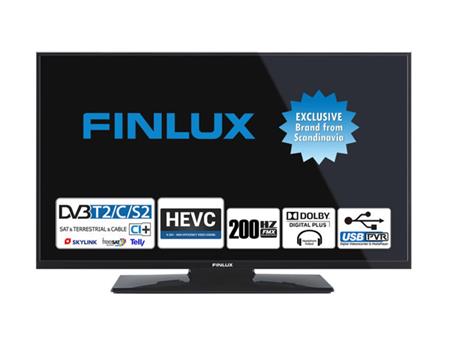 Finlux 40FFG4661, 101 cm, Full HD, Direct LED, Skylink Fastscan, černý