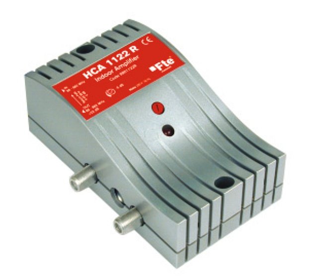 FTE HCA1122R - zesilovač pro televizní a kabelové rozvody s vybuditelností 111 dBuV.