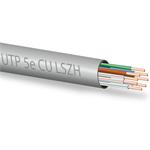 Kabel Zircon CAT5e UTP LSZH, bezhalogenní plášť