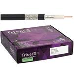 Koaxiální kabel Triset 113 PE - venkovní, gel, 6,8 mm, karton 100m