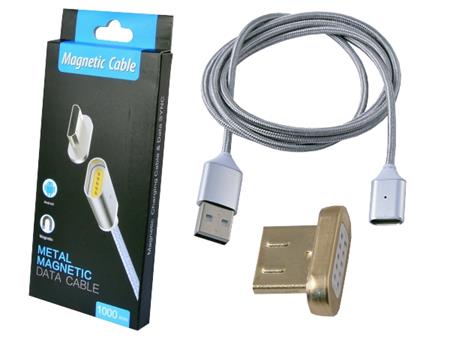 Magnetický Micro USB nabíjecí a datový kabel NixCOM pro Android, 1m