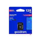 Paměťová karta GOODRAM micro SD 128 GB s adaptérem, UHS-I