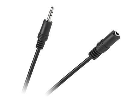 Prodlužovací audio kabel na sluchátka Jack M/F 3.5mm, 3m