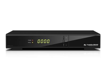 AB CryptoBox 800 UHD satelitní přijímač DVB-S2X, H.265, rozlišení 4K