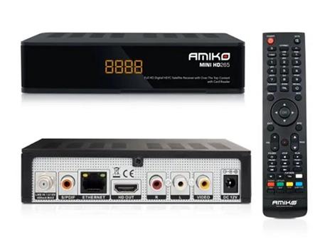 AMIKO DVB-S2 přijímač Mini HD265 HEVC CX LAN