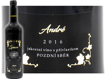 André 2016, pozdní sběr, suché