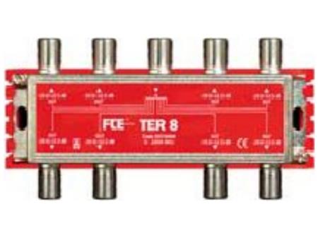 Anténní rozbočovač FTE TER 8, F 10 dB, 8 výstupů, 5-1000 MHz