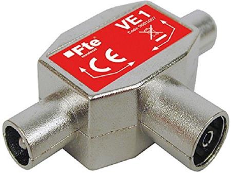 Anténní rozbočovač FTE VE-1, 2 výstupy, 5-1000 MHz, na IEC konektory