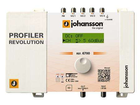 Anténní zesilovač Johansson Profiler Revolucion 6700, 55 db, 32x filtr