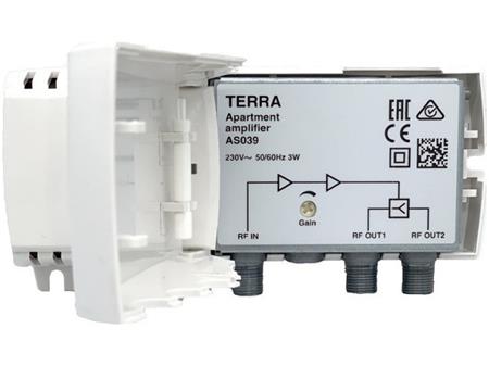 Anténní zesilovač TERRA AS039T, 20dB, 2x výstup
