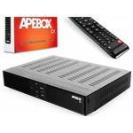 Apebox CI, combo satelitní/terestriální přijímač H.265, CI slot+uničtečka, Fastscan Skylink, Freesat