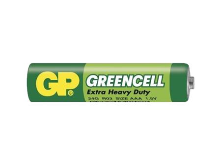 Baterie GP Greencell 1.5V AAA (R03)