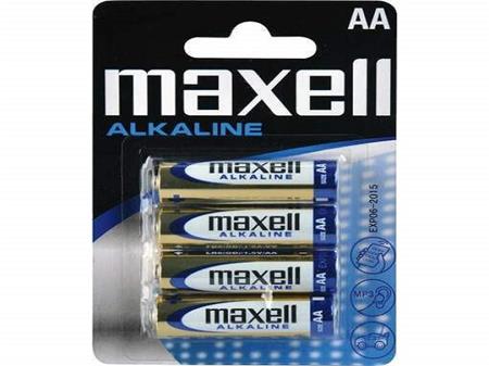 Baterie Maxell Alkaline AA (LR3), 4ks blister