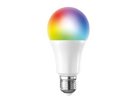 Chytrá LED žárovka Solight WZ531, LED Smart WiFi, 10W, 900lm, RGB, E27