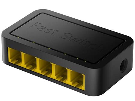 Cudy FS105D Fast Ethernet Switch 5 portů, 100 Mb/s