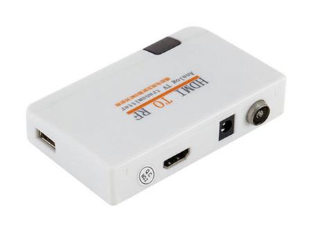 Digitální HDMI převodník OmkoTech s RF modulátorem