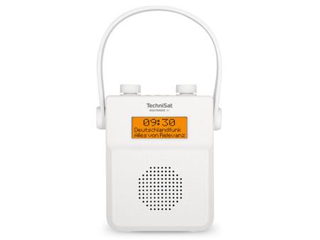 Digitální rádio TechniSat DigitRadio 30, do koupelny, bílá