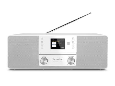 Digitální rádio TechniSat DigitRadio 370 CD IR, bílá