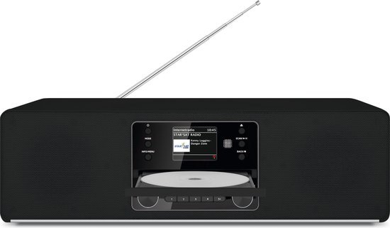 Digitální rádio TechniSat DigitRadio 380 CD IR, černá