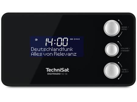 Digitální rádio TechniSat DigitRadio 50 SE, černá - rozbaleno