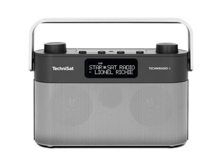 Digitální rádio TechniSat TechniRadio 8, černo-stříbrné