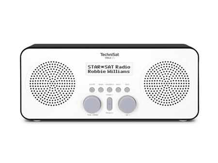 Digitální rádio TechniSat VIOLA 2 S, bílo-černé