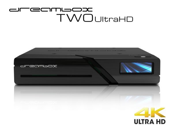 Dreambox TWO Ultra HD 2x DVB-S2X MIS Tuner 4K E2 Linux Dual Wifi H.265,, CI+