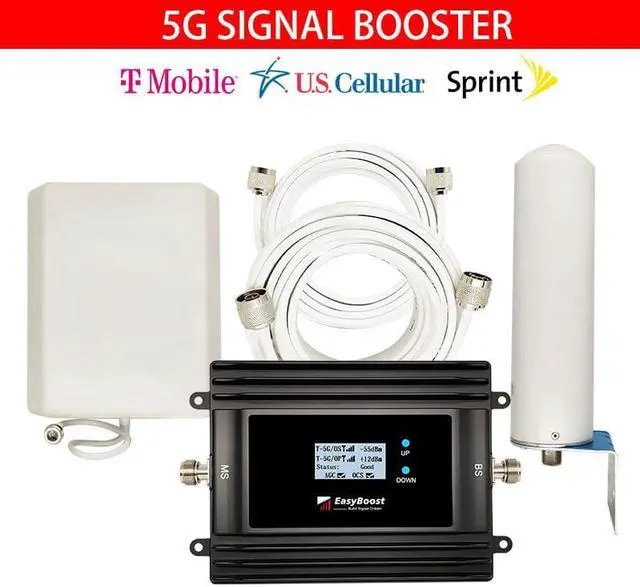 EXELENTO GSM/LTE zesilovač/opakovač signálu  GSM+5G LTE set, 3 pásma, 120 