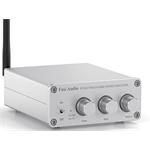 Fosi Audio zesilovač TPA3116D2 100W, 1xRCA vstup + Bluetooth, stereo, stříbrný