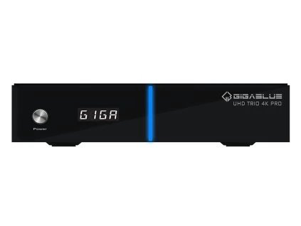 GIGABLUE UHD Trio Pro 4K - 1x DVB-S2X+1x DVB-T2/C Tuner, combo Enigma2
