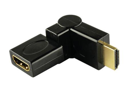 HDMI adaptér Schwaiger HDMW 360, úhlový otočný 360°