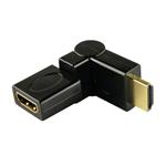 HDMI adaptér Schwaiger HDMW 360, úhlový otočný 360°