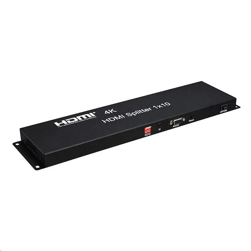 HDMI rozbočovač OmkoTech Mini 310, 10x výstup, rozlišení 4K, HDCP