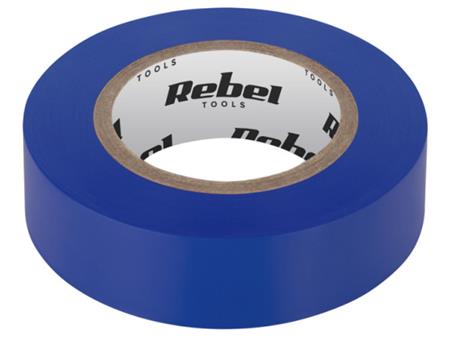Izolační páska Rebel TOOLS, 0.13 mm x 19 mm x 9.15 m, modrá