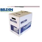 Koaxiální kabel Belden H125Al PVC- 7mm bílý, Pull-box 250m