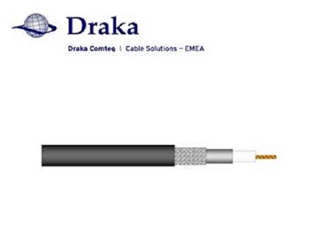 Koaxiální kabel Draka 1.35/3.6 AF PE Cu, 50 Ohm, pro sdělovací techniku