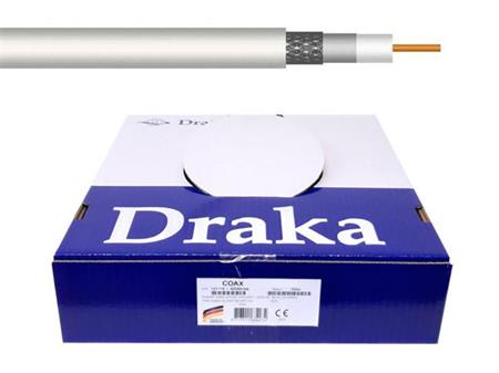 Koaxiální kabel Draka AD08 E PVC, 100m