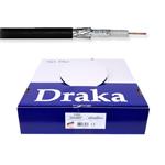 Koaxiální kabel Draka Coax 11AD08 E PE černý, 5mm, 100m, karton