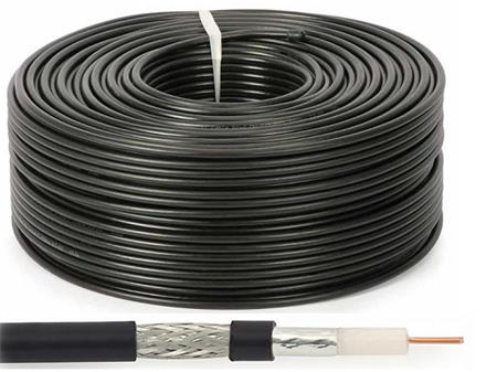 Koaxiální kabel RG6 - WCC 102 CU PE, 6,8mm venkovní, návin 100m