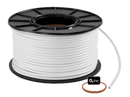 Koaxiální kabel TechniSat TECHNIKABEL 100 CU, 6,8 mm, vnitřní