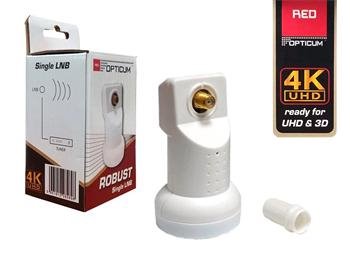 Konvertor Opticum Robust SINGLE LNB 0,1 dB