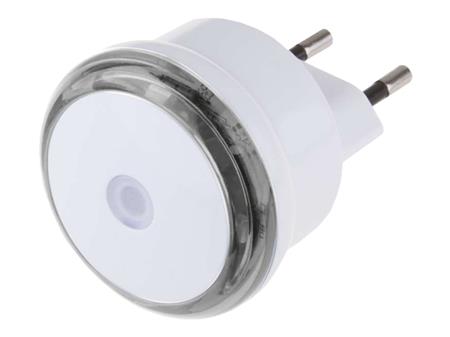 LED noční světlo EMOS EMN100, bílé, 0.5W, senzor, 230V