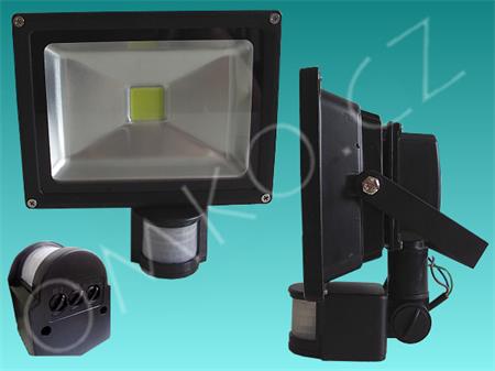 LED reflektor TechniLED PO-S20VC-PC, 20W, 1900 lm, studená bílá, čirá, vodotěsné