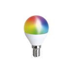 LED Smart žárovka Solight WZ432 miniglobe, 5W, E14, 400lm, RGB, WiFi