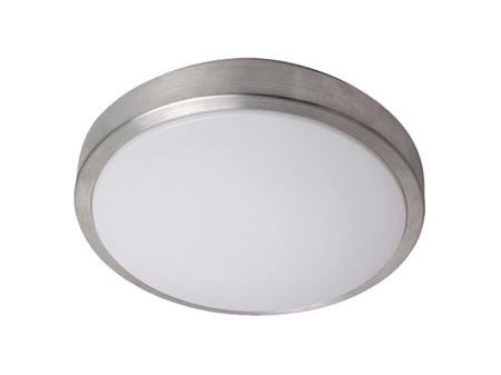 LED stropní svítidlo Solight WO518 stříbrné, 12W, 840lm, 3000K, kruhové, 27cm